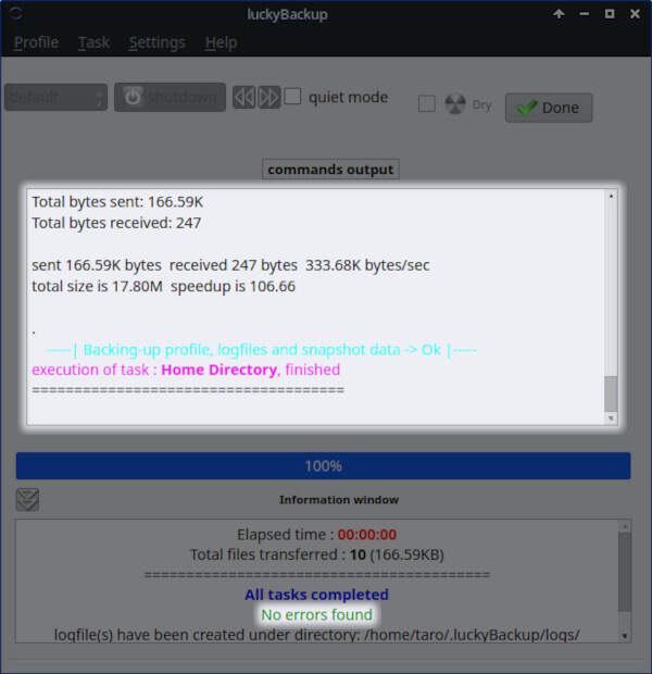 21. 結果が表示される 21. 結果が表示される