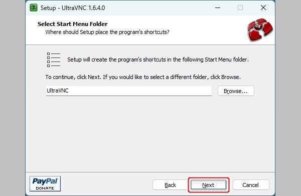 6. スタートメニューのフォルダ名