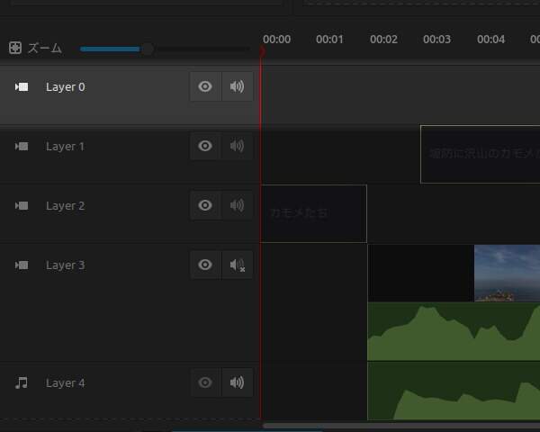 6. レイヤが最上位に移動する